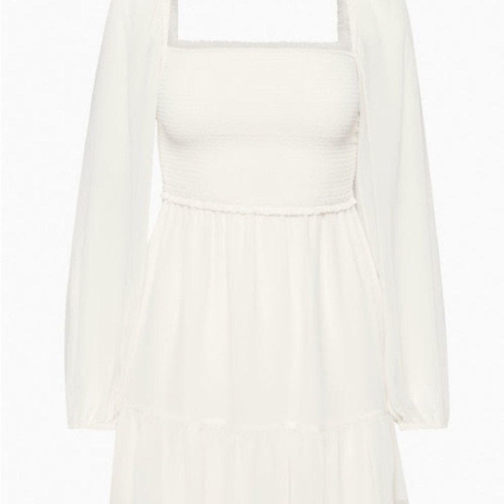 Aritzia Tempest Mini Dress - Light Birch